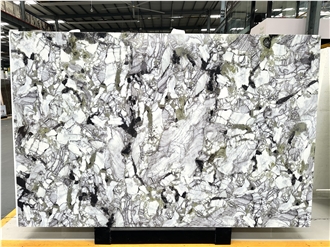 Cold Jade Nano Crystallized Glass Slabs