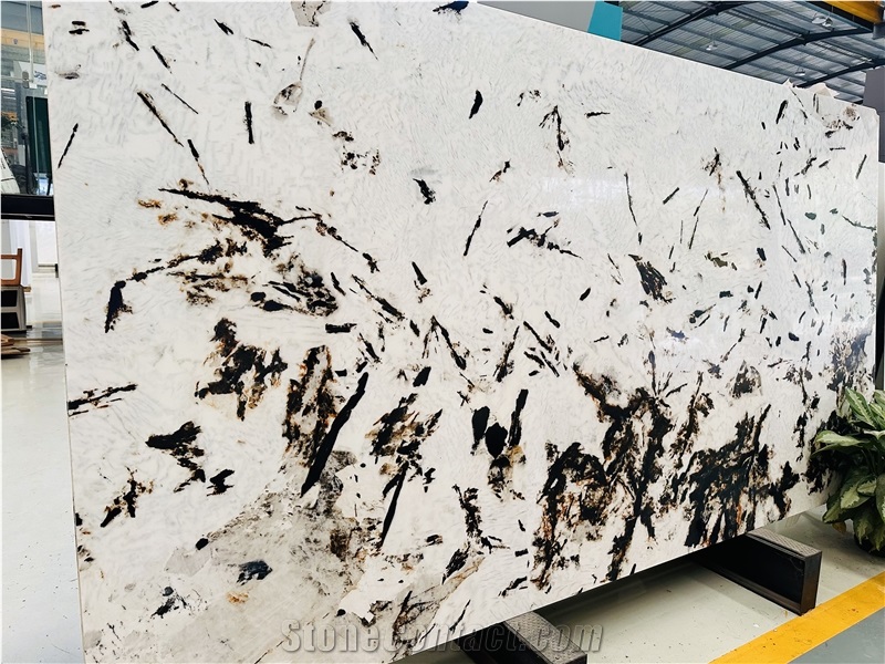 Everest White Nano Stone Slabs