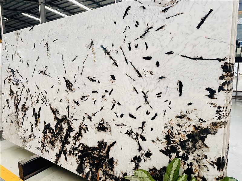Everest White Nano Stone Slabs
