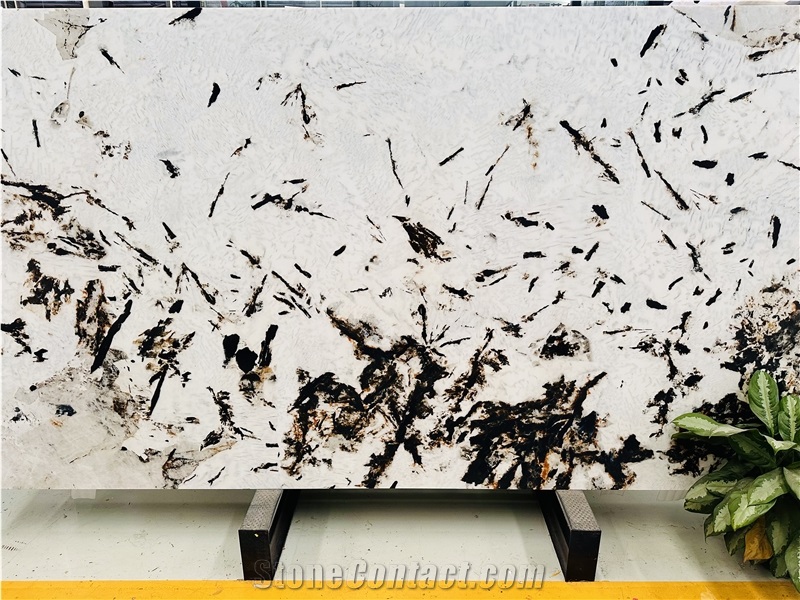 Everest White Nano Stone Slabs