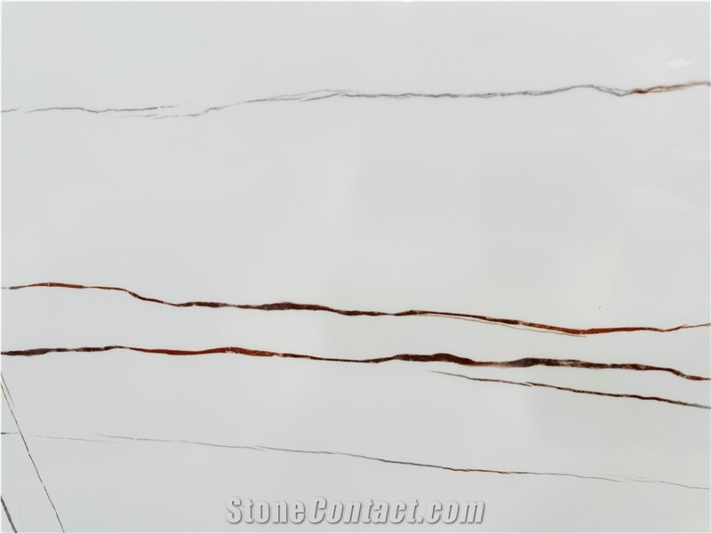 Lauren White Nano Crystallized Glass Stone Slabs