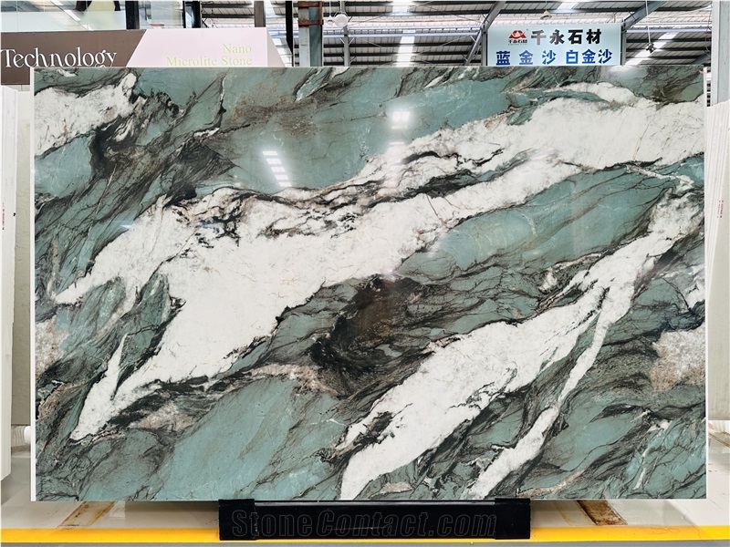 Patagonia Green Nano Stone Slabs