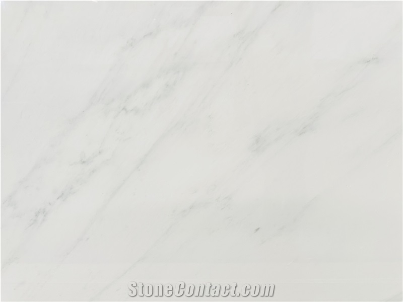 East Ariston White Marble Slab Tiles