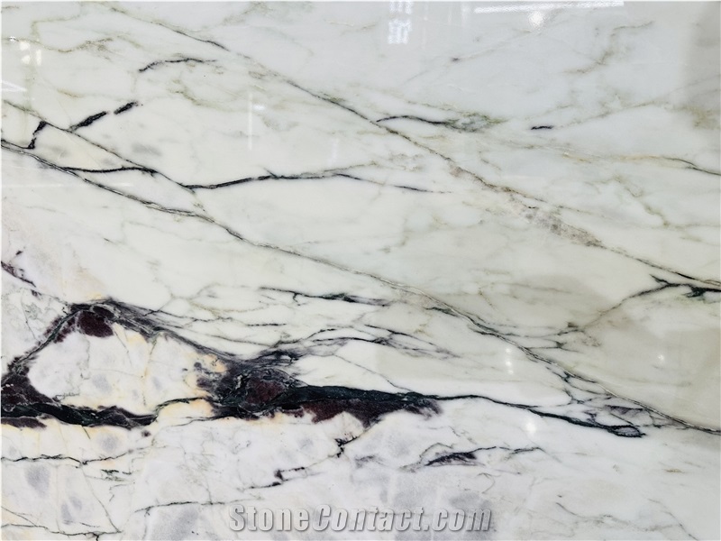 East Bulgari Purple Marble Slabs