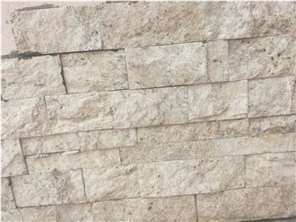 Crystal White Sandstone Split Wall Stone