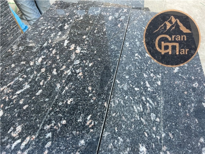 Black Aswan Granite Kitchen Countertops