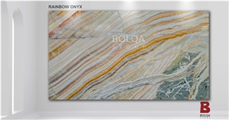 Iran Rainbow Onyx Slabs