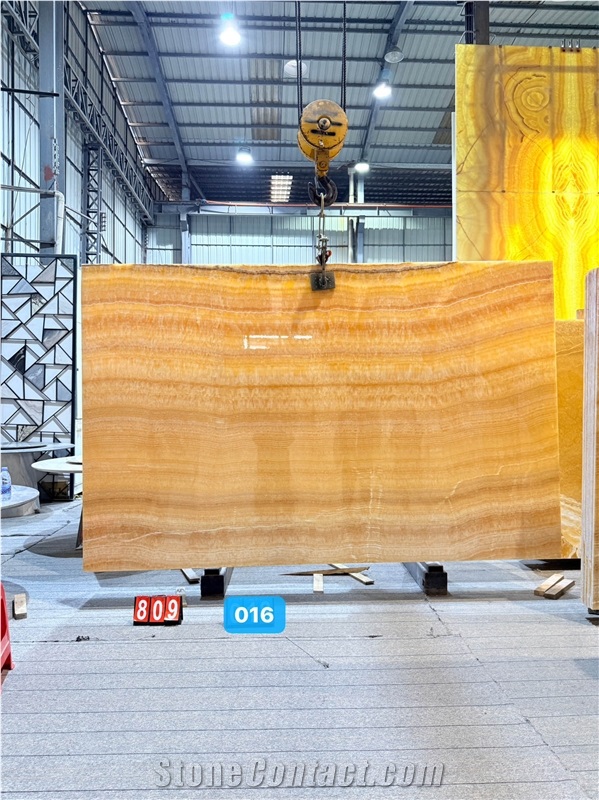 China Honey Onyx Slabs