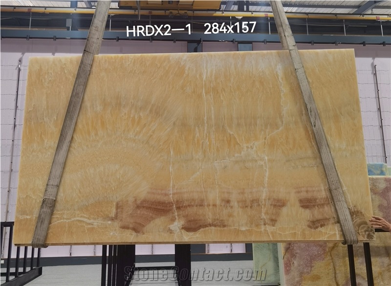 China Honey Onyx Slabs
