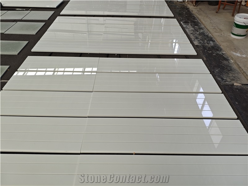 Crystal White Quartzite Tiles