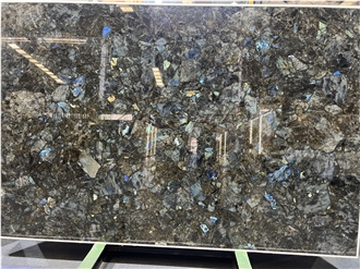 High Quality Blue Emerald Granite Polished Slabs
