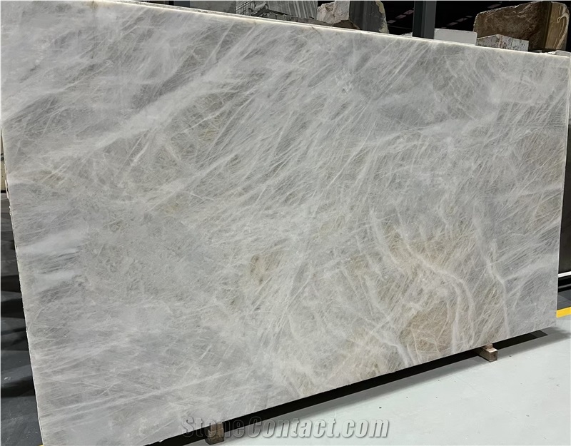 Lumix White Quartzite Slabs