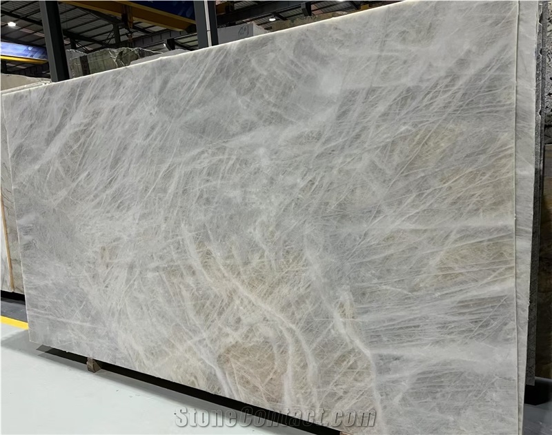 Lumix White Quartzite Slabs