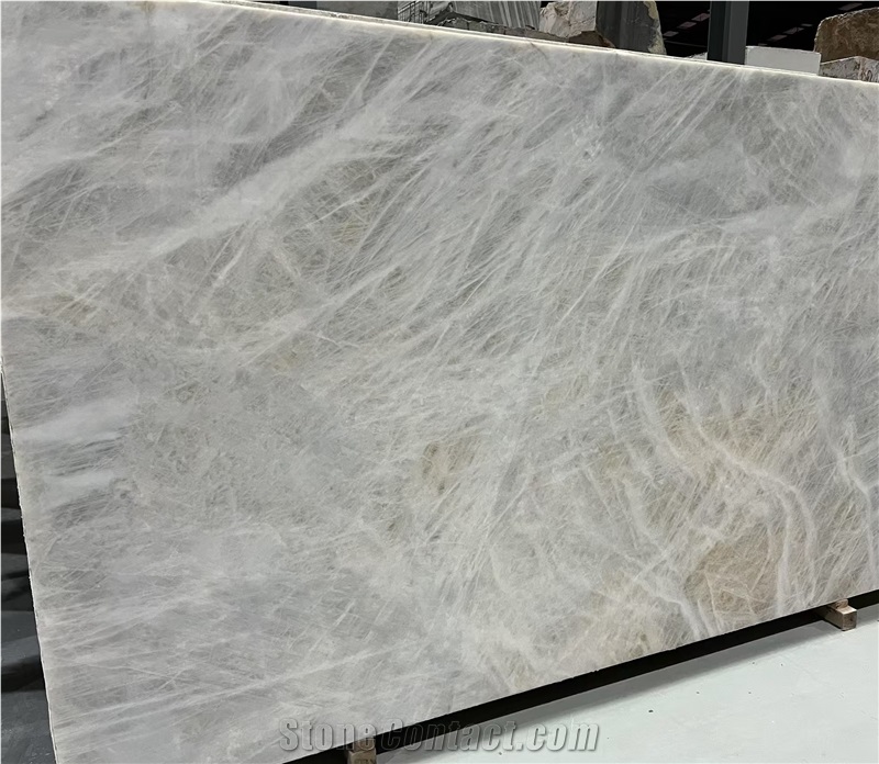 Lumix White Quartzite Slabs