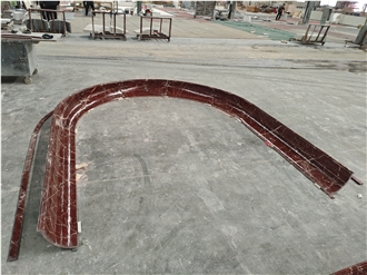 Mandy Red Quartzite Door Frame