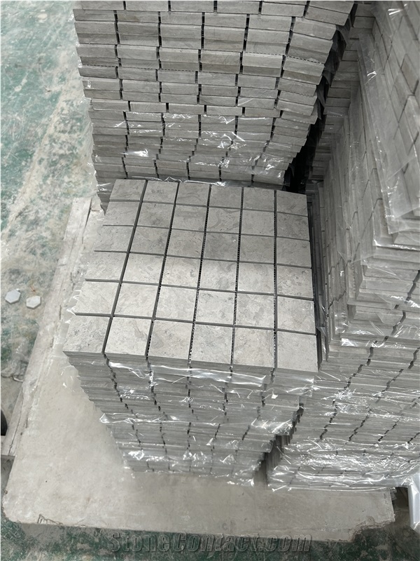 Plain Grey Imperial Marble Floor Tiles