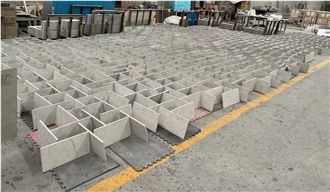 Plain Grey Imperial Marble Floor Tiles