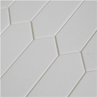Thassos Marble Mosaic Tiles