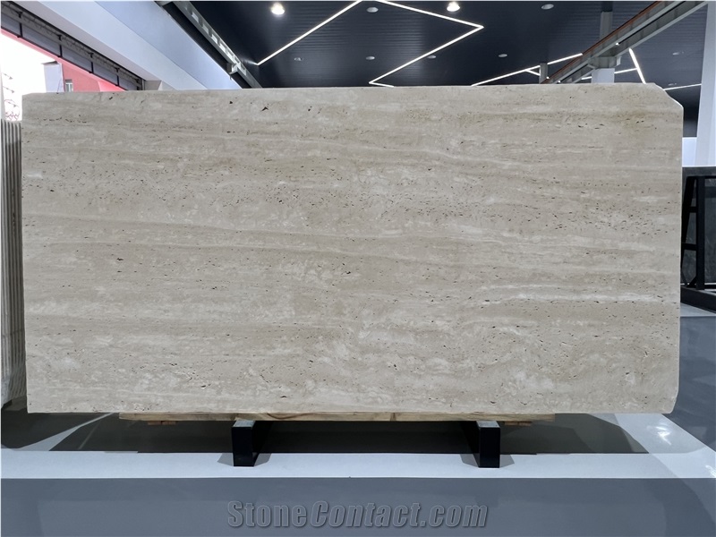 Travertino Navona Bianco Slabs