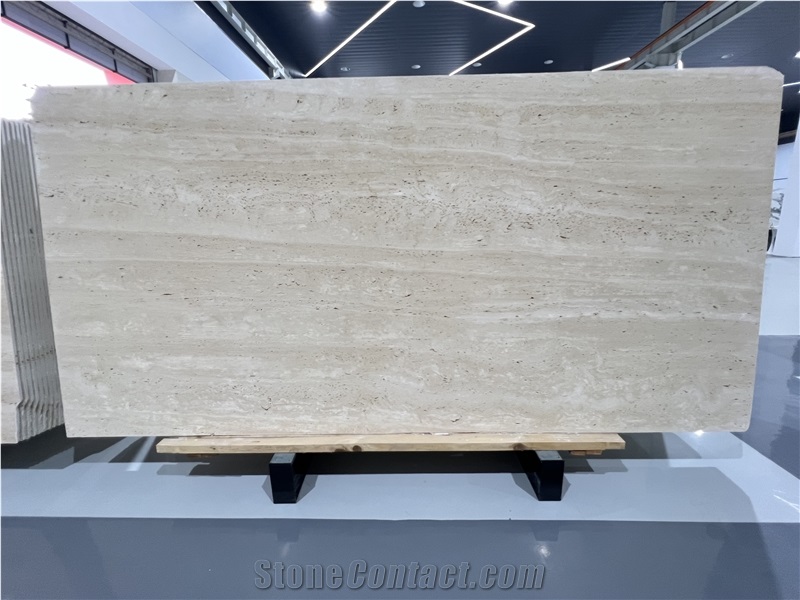 Travertino Navona Bianco Slabs