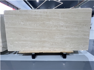 Travertino Navona Bianco Slabs