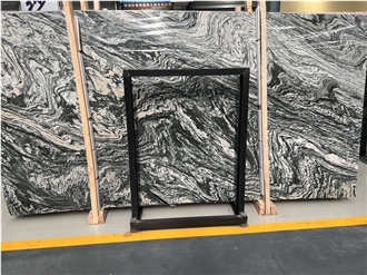 Water Cloud Leopard Skin Flower Marble Slabs