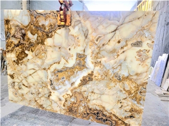 Iranian Honey White Onyx Slabs