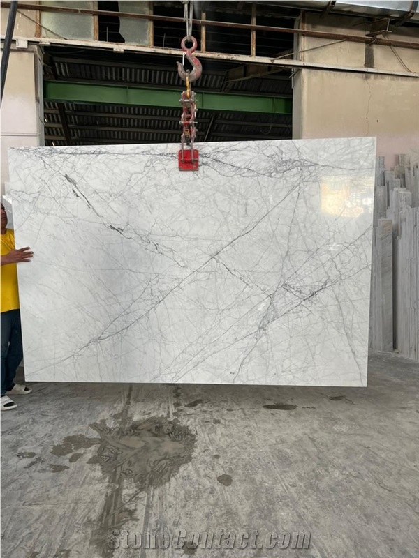 White Persian Aligudarz Marble Slabs