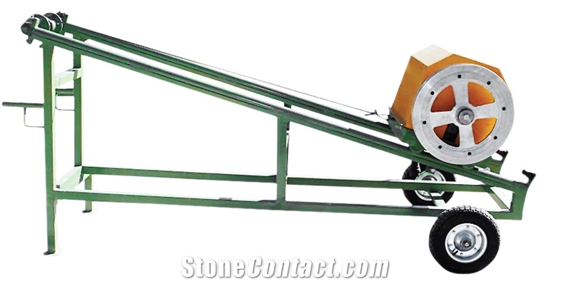 Quarry Wire Saw Machine Sizing Machine With Ramp
