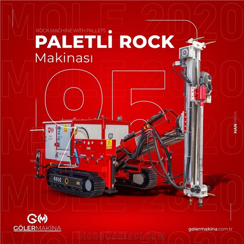 Tracked Rock Drilling Machine