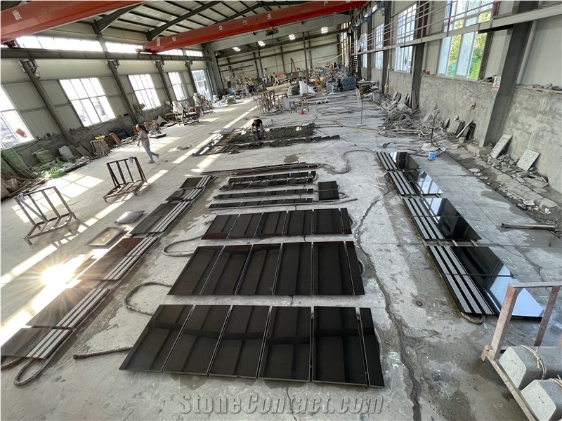 Shanxi Black Granite Chinese Granite Own Quarry Floor Tile