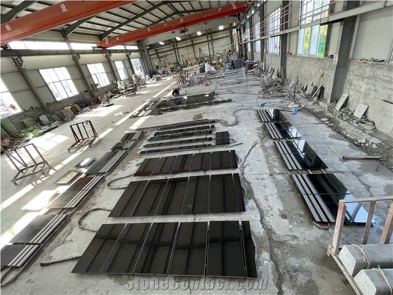 Shanxi Black Granite Chinese Granite Own Quarry Floor Tile