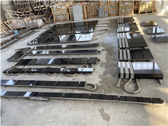 Shanxi Black Granite Chinese Granite Own Quarry Floor Tile