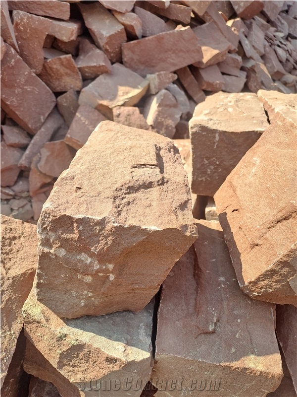 Red Sandstone Cobble Stone