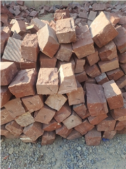 Red Sandstone Cobble Stone
