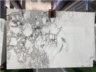 Oyster White Marble Slabs