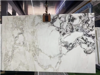 Oyster White Marble Slabs