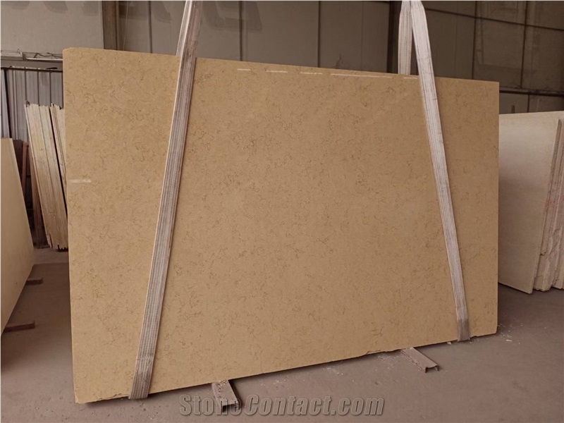 Sunny Beige Marble Slabs