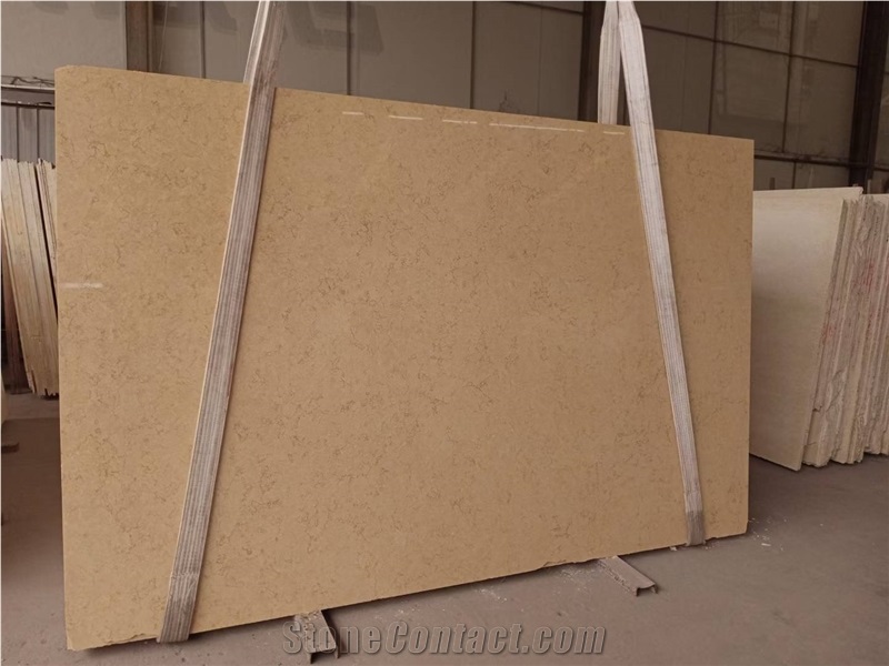Sunny Beige Marble Slabs