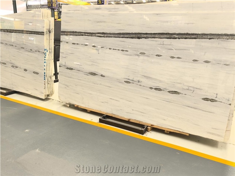 Phantom White Quartzite Stone For Background Floor Tiles