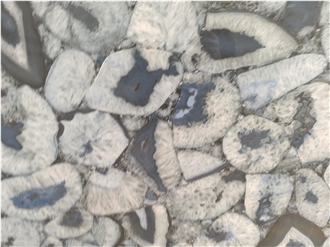Blue Agate Sintered Stone Slabs For Wall Decor