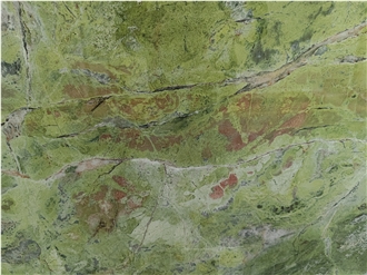 Emeral Green Sintered Stone Slabs For Accent Wall Decor
