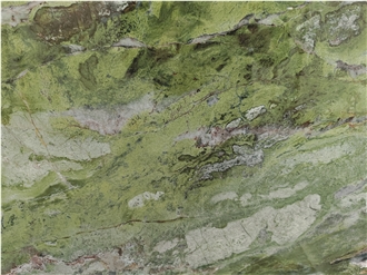 Emeral Green Sintered Stone Slabs For Accent Wall Decor