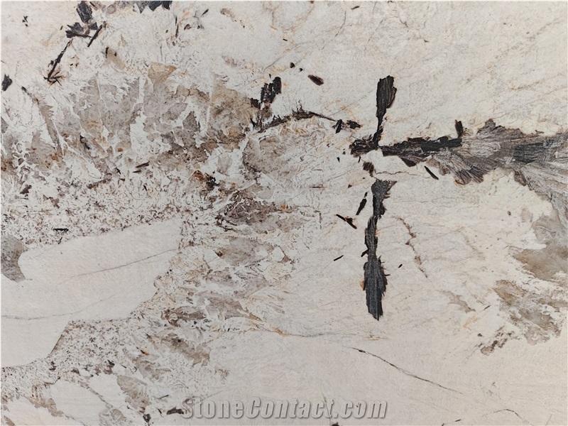 Pandora White Sintered Stone Slabs For Living Room Wall