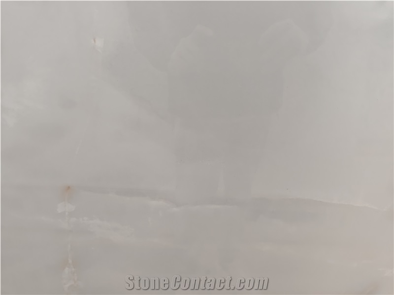 White Onyx Sintered Stone Slabs For Wall Panel Big Slab