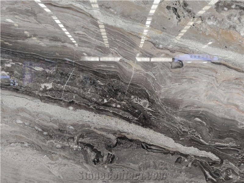Arabescato Orobico Grigio Marble Slabs For Wall