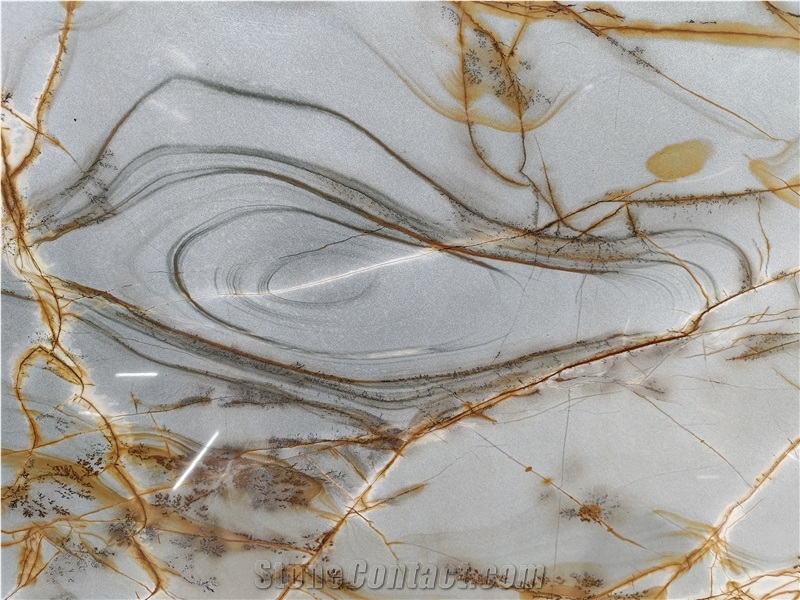 Blue Roma Quartzite Slab Tiles