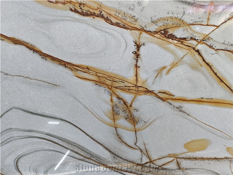 Blue Roma Quartzite Slab Tiles