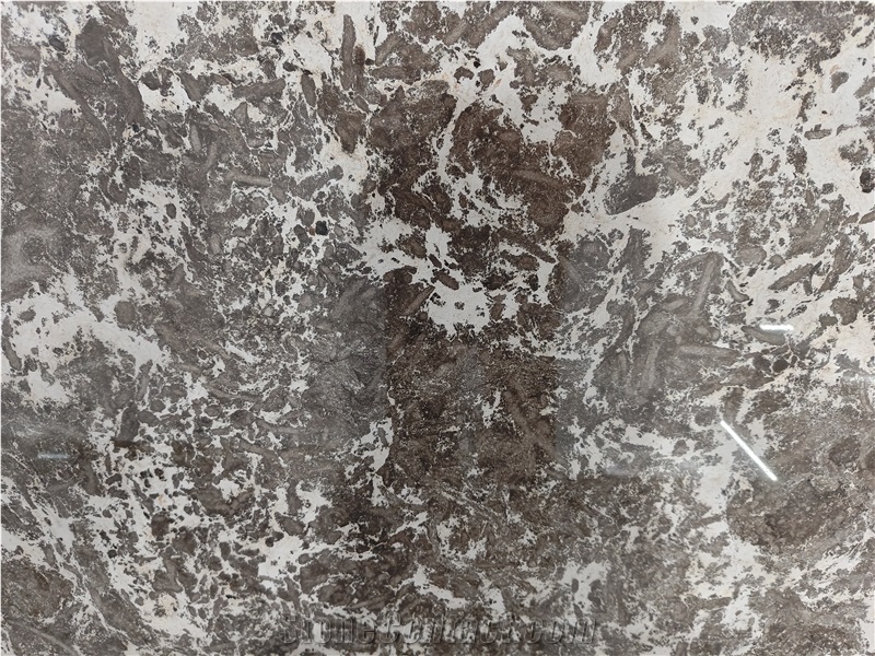 Crystal Emperador  Light Marble Slabs