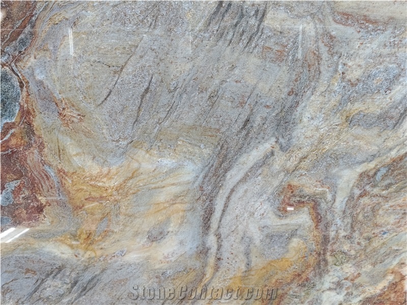 Noble Blue Quartzite Slabs